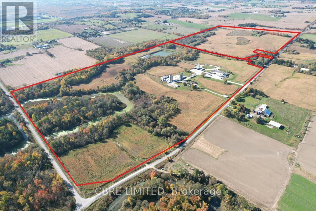 Schomberg 4th Line plant, topographical view
