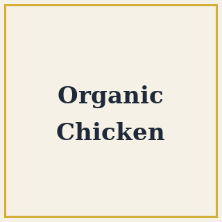Organic Chicken Placeholder